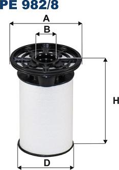 Filtron PE 982/8 - Polttoainesuodatin inparts.fi