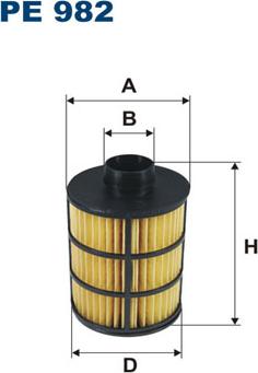 Filtron PE 982 - Polttoainesuodatin inparts.fi