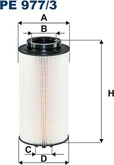 Filtron PE977/3 - Polttoainesuodatin inparts.fi