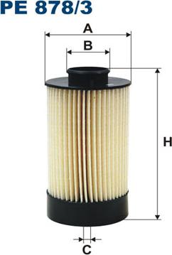 Filtron PE878/3 - Polttoainesuodatin inparts.fi