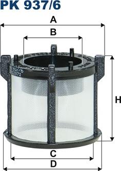 Filtron PK937/6 - Polttoainesuodatin inparts.fi