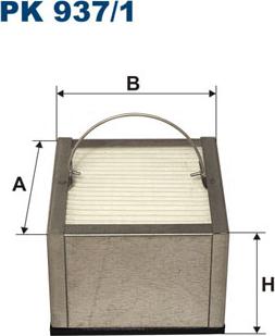 Filtron PK937/1 - Polttoainesuodatin inparts.fi