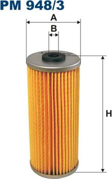 Filtron PM 948/3 - Polttoainesuodatin inparts.fi