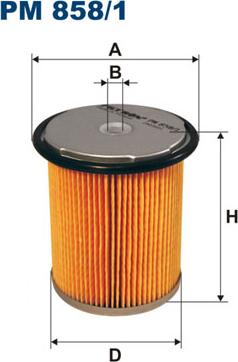 Filtron PM 858/1 - Polttoainesuodatin inparts.fi