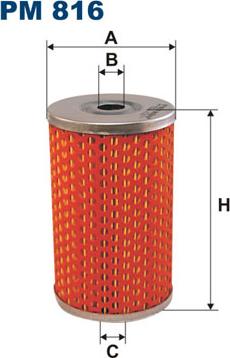 Filtron PM 816 - Polttoainesuodatin inparts.fi