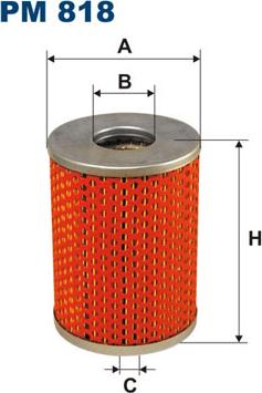 Filtron PM 818 - Polttoainesuodatin inparts.fi