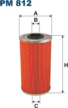 Filtron PM 812 - Polttoainesuodatin inparts.fi