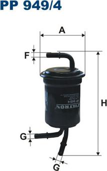 Filtron PP949/4 - Polttoainesuodatin inparts.fi