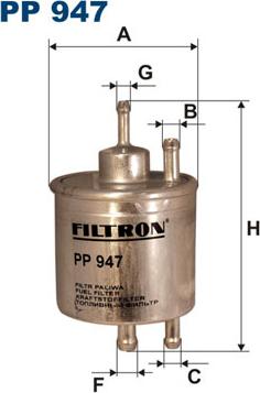 Filtron PP947 - Polttoainesuodatin inparts.fi