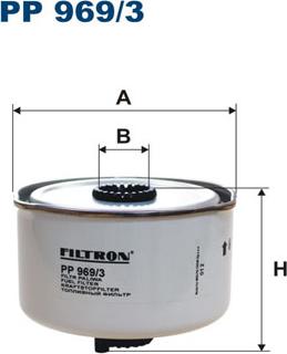 Filtron PP 969/3 - Polttoainesuodatin inparts.fi