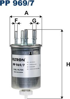 Filtron PP 969/7 - Polttoainesuodatin inparts.fi