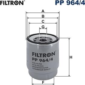 Filtron PP 964/4 - Polttoainesuodatin inparts.fi