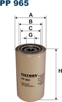 Filtron PP965 - Polttoainesuodatin inparts.fi