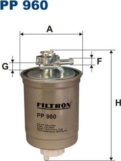 Filtron PP960 - Polttoainesuodatin inparts.fi