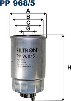 Filtron PP968/5 - Polttoainesuodatin inparts.fi