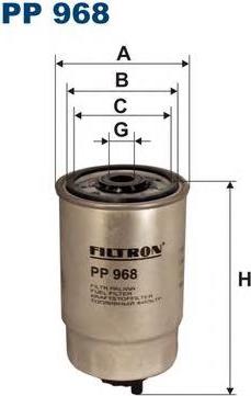 Filtron PP968/2 - Polttoainesuodatin inparts.fi