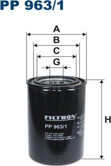 Filtron PP963/1 - Polttoainesuodatin inparts.fi