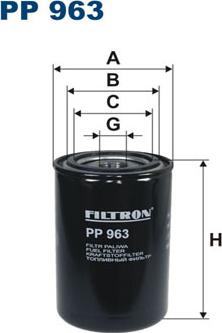 Filtron PP963 - Polttoainesuodatin inparts.fi