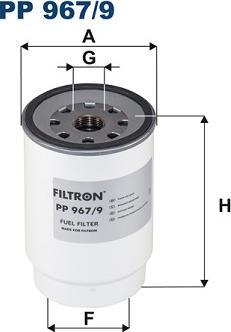 Filtron PP 967/9 - Polttoainesuodatin inparts.fi