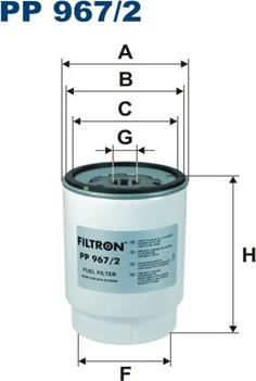 Filtron PP967/2 - Polttoainesuodatin inparts.fi