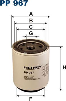 Filtron PP967 - Polttoainesuodatin inparts.fi