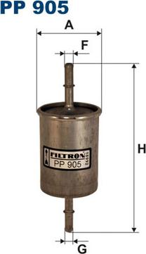 Filtron PP 905 - Polttoainesuodatin inparts.fi