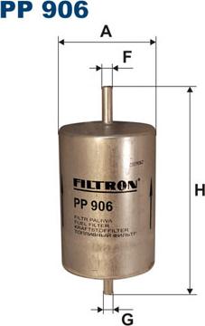 Filtron PP 906 - Polttoainesuodatin inparts.fi