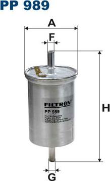 Filtron PP989 - Polttoainesuodatin inparts.fi