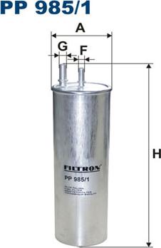 Filtron PP985/1 - Polttoainesuodatin inparts.fi