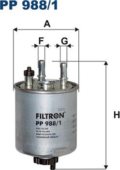 Filtron PP988/1 - Polttoainesuodatin inparts.fi