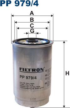 Filtron PP979/4 - Polttoainesuodatin inparts.fi