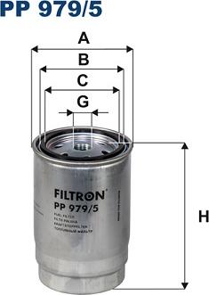 Filtron PP979/5 - Polttoainesuodatin inparts.fi