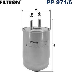 Filtron PP 971/6 - Polttoainesuodatin inparts.fi