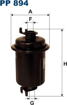 Filtron PP894 - Polttoainesuodatin inparts.fi