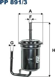 Filtron PP891/3 - Polttoainesuodatin inparts.fi