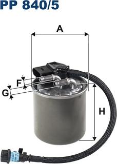 Filtron PP 840/5 - Polttoainesuodatin inparts.fi