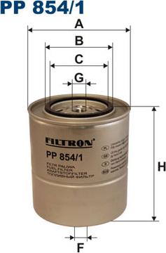 Filtron PP854/1 - Polttoainesuodatin inparts.fi