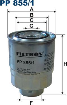 Filtron PP855/1 - Polttoainesuodatin inparts.fi