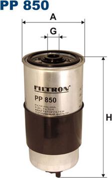 Filtron PP850 - Polttoainesuodatin inparts.fi