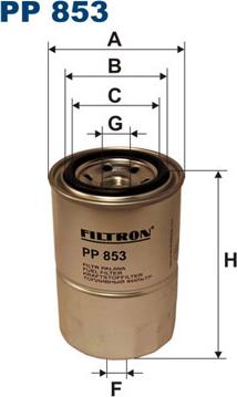 Filtron PP853 - Polttoainesuodatin inparts.fi