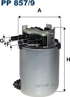 Filtron PP857/9 - Polttoainesuodatin inparts.fi