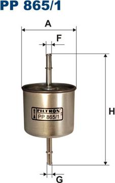 Filtron PP865/1 - Polttoainesuodatin inparts.fi