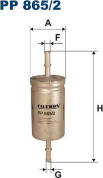 Filtron PP865/2 - Polttoainesuodatin inparts.fi