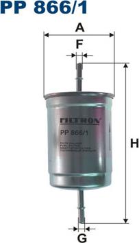 Filtron PP866/1 - Polttoainesuodatin inparts.fi