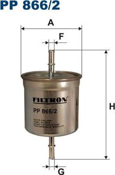 Filtron PP866/2 - Polttoainesuodatin inparts.fi