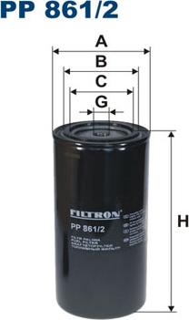 Filtron PP861/2 - Polttoainesuodatin inparts.fi