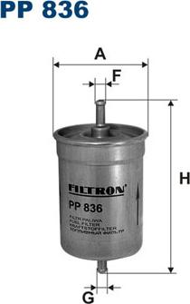 Filtron PP836 - Polttoainesuodatin inparts.fi