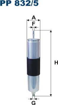 Filtron PP832/5 - Polttoainesuodatin inparts.fi