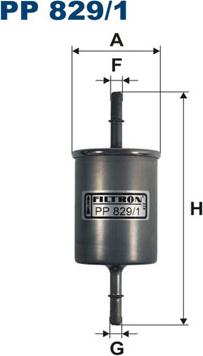 Filtron PP829/1 - Polttoainesuodatin inparts.fi