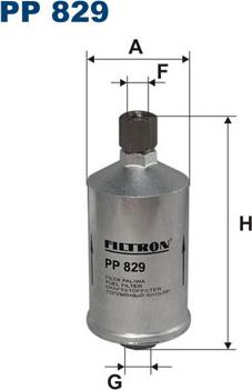 Filtron PP829 - Polttoainesuodatin inparts.fi